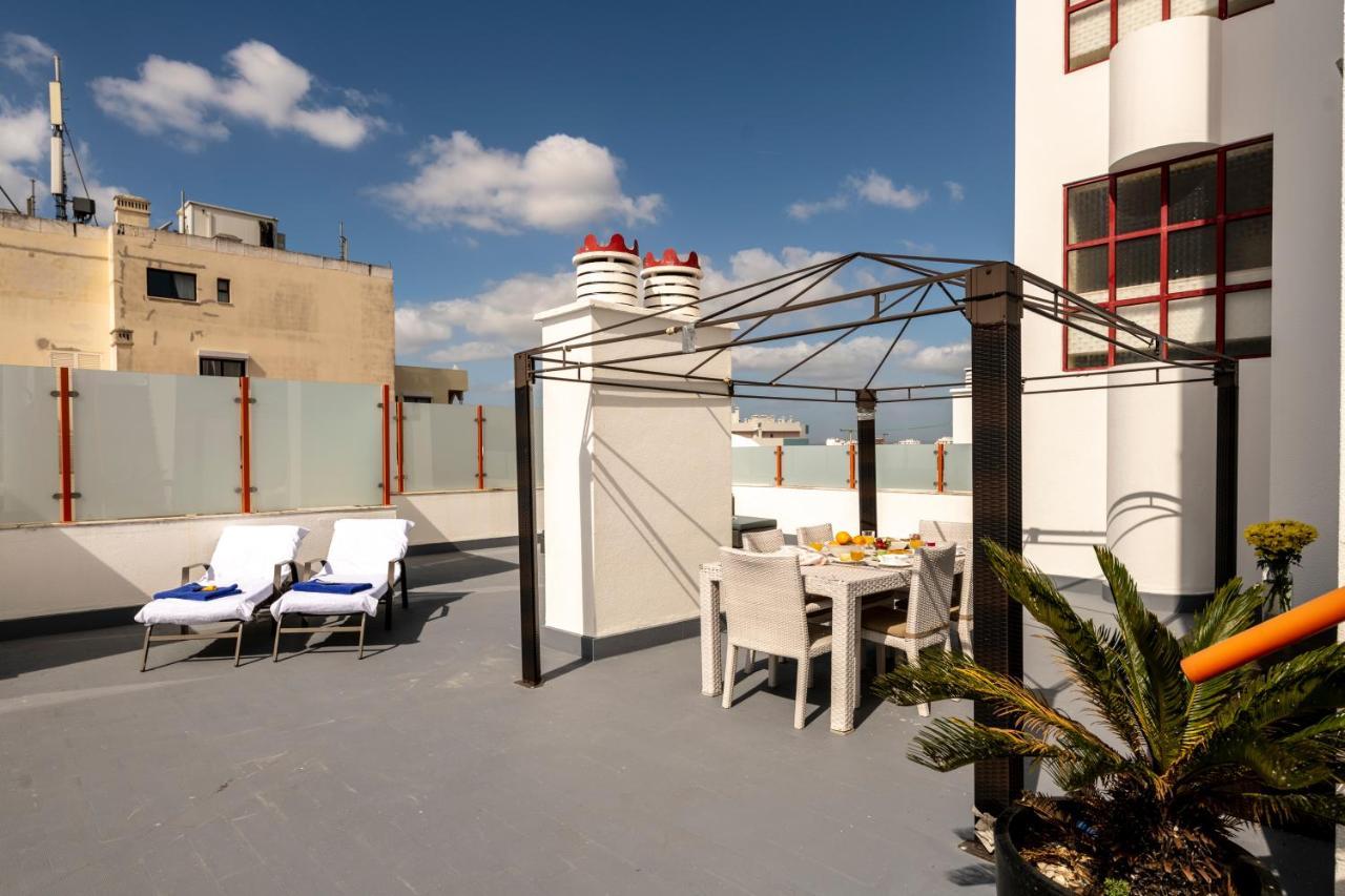 Appartement Luxueux 4 Pieces, Terrasse 120M2 Vue Mer Praia Da Rocha Portimao Exterior photo